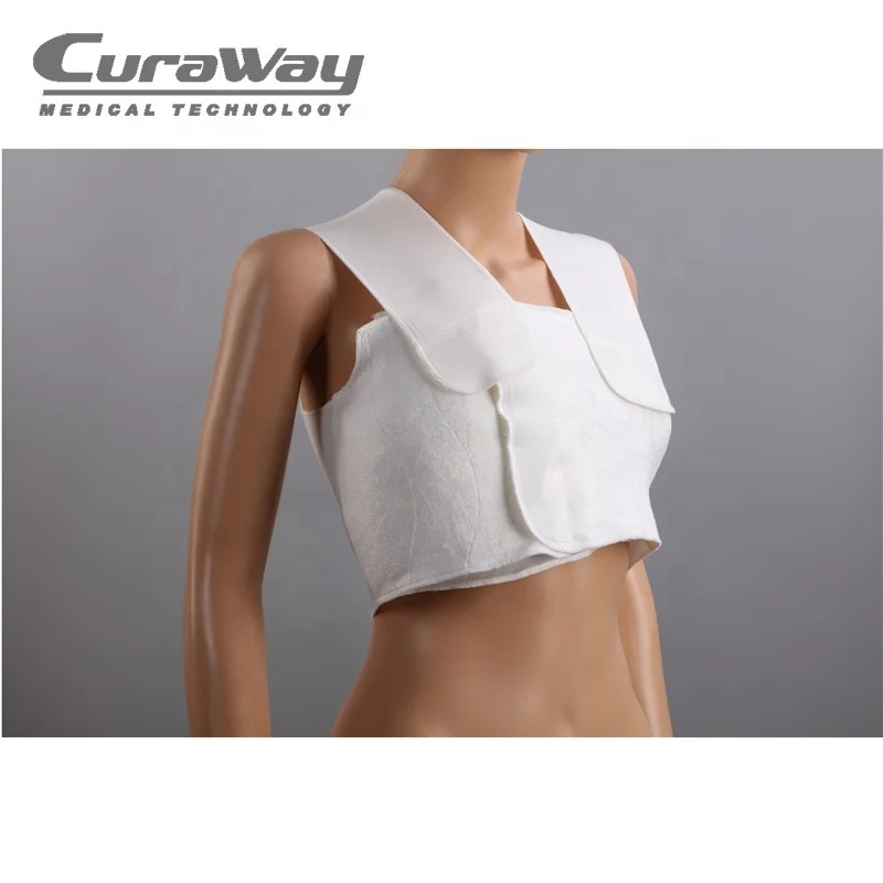 2022 Hot Sale Factory Disposable Medical Supply Post Surgery Breast Compression Garment Bands (Q) Custom Color
