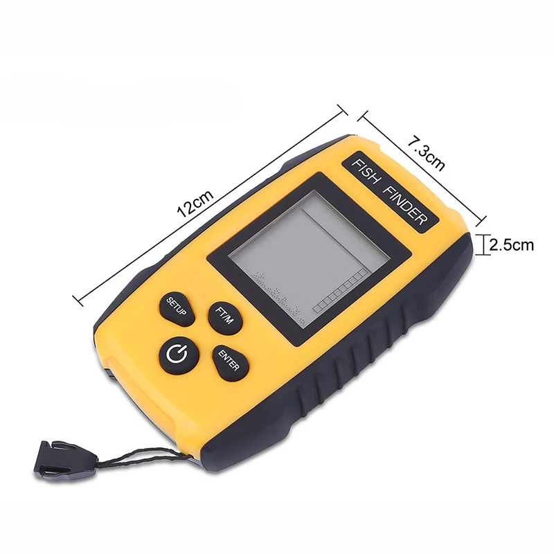 Проводной Fish Finder 100 м портативный гидролокатор ЖК рыболокаторы эхолот Рыбалка искатель для рыбалки на открытом воздухе TL88E