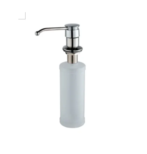 Hotel Copper Soap Dispenser Pump Manual Kitchen Soap Dispenser With PE Bottle