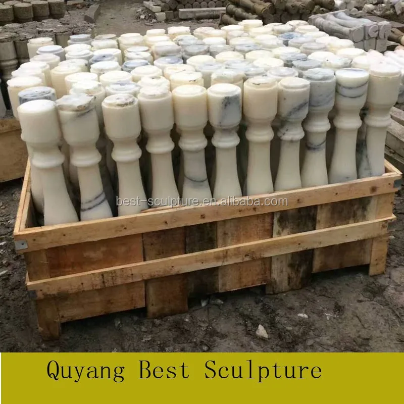 
Indoor Decoration Marble Newel Post Cap Sculpture for sale 