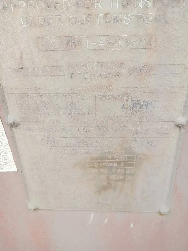 Один туда и обратно подержанный перевозочный контейнер из китая