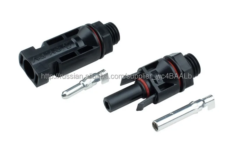 mc4 солнечной для монтажа в панель разъем водонепроницаемый ip67