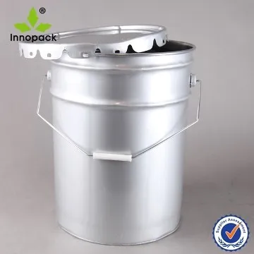  Дешевые 5-галлонная бутылка с стальные ведра 20ltr металлические 20-литровые бутыли Олово ведро крышкой