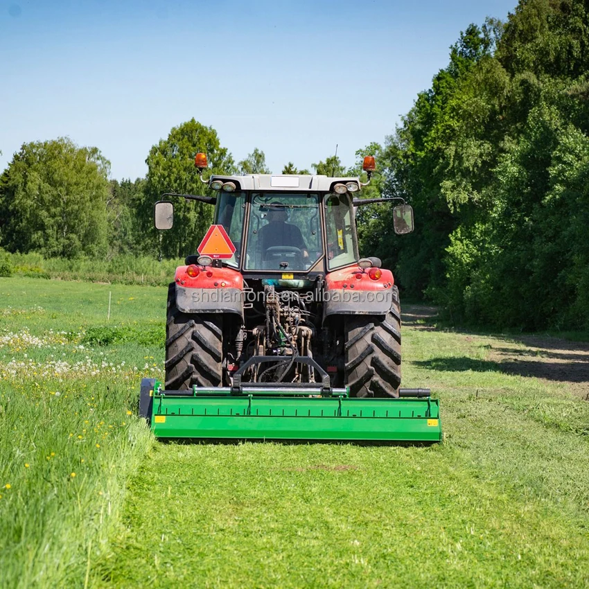 
100 -150HP Tractor 3PT Pto Flail Mower Cuts saplings, grass, straw and stubble up with Flap in 2.8m Work Width/Verge mower, Ce 