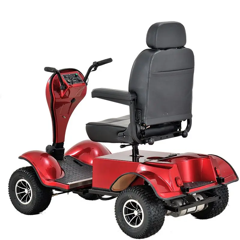 Одноместная легкая складная электрическая тележка для гольфа с сумкой-держателем