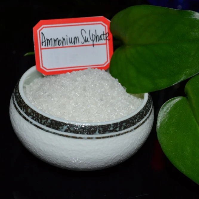 Ammonium sulphate in Fertilizer (NH4)2SO4
