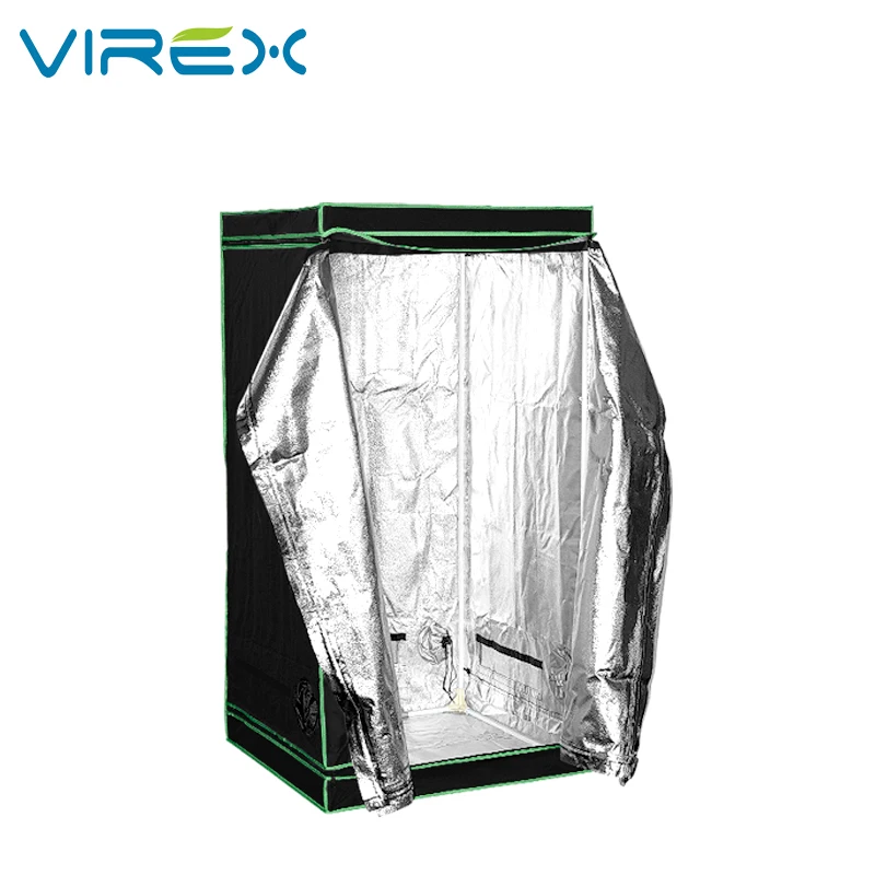 Гидропоника для помещений 80x80x160 см Griwing Tent 99% высокоотражающая ткань 600D прочная лавсаровая палатка выращивания растений