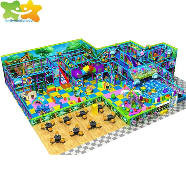 ocean theme indoor playground toys kids play area