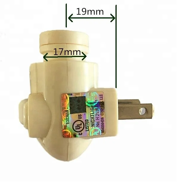 night light 120V 7W with E12 bulb Night Light Base