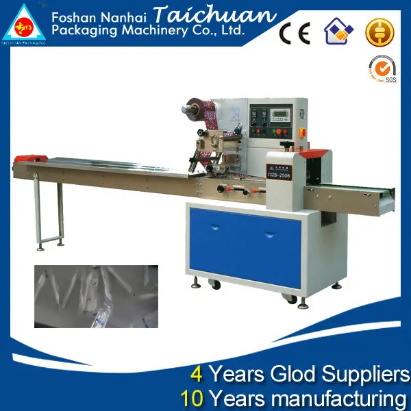 поток упаковки машины мешки для суп ложкой/подушки упаковочная машина для продажи с конкурентоспособной ценой