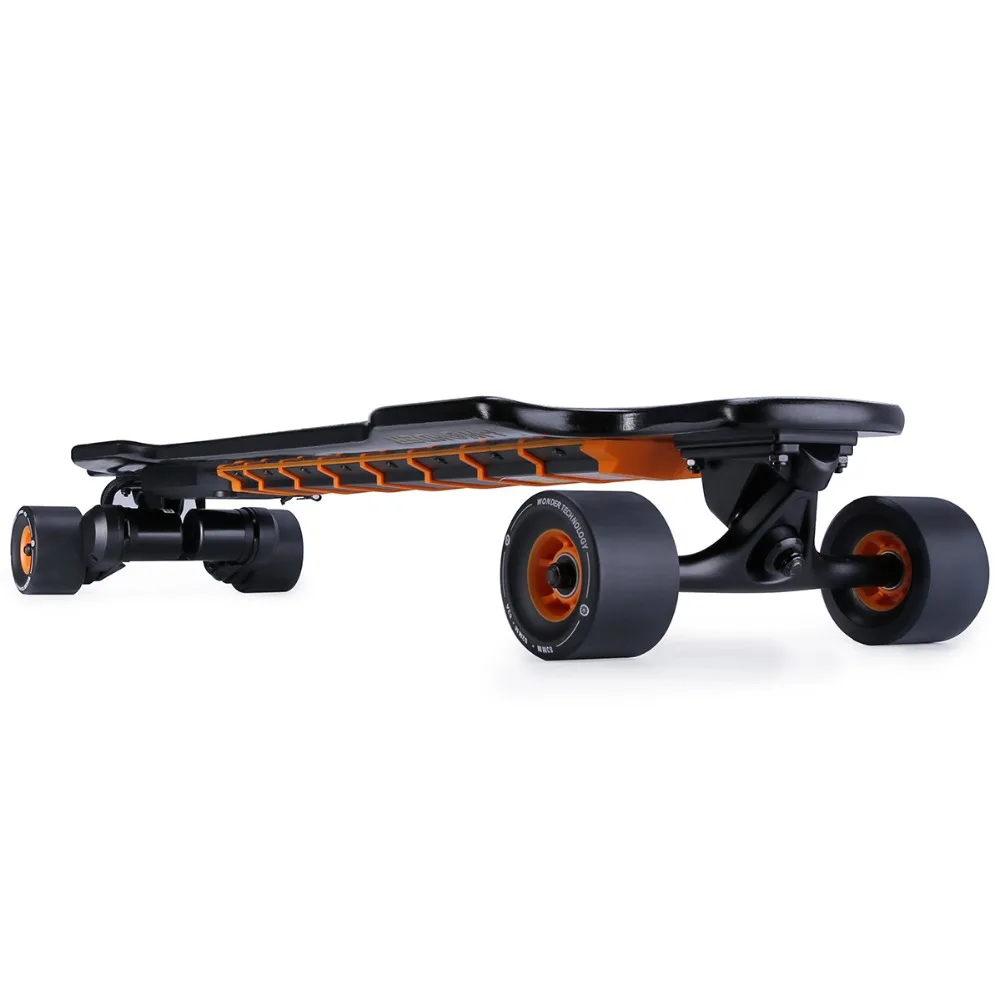 
SK-F I-Wonder electric skateboard flexible deck dual motors 1200W*2 belt driven longboard boosted board 