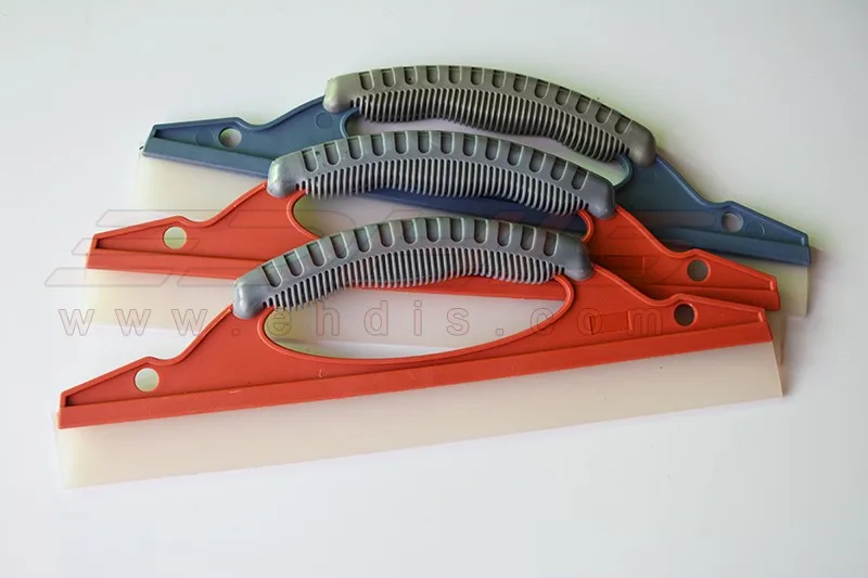 rubber and silicone squeegee with short hand water clean squeegee tools for glass bathroom and car window