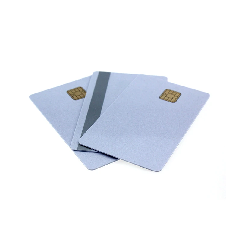 Customized CR80 Plastic PVC / PET Contact or Contactless ID cards and IC cards