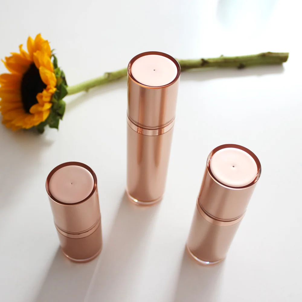 Plastic Eco-friendly design luxury 15ml white cosmetic packaging