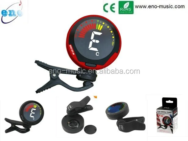
CLIP ON ELECTRIC GUITAR TUNER/STRING INSTRUMENT TUNER 