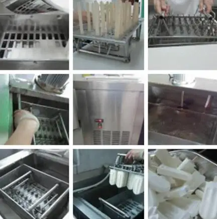 Bulk stock cheap stainless steel high production 8 moulds ice lolly machine BPZ-12
