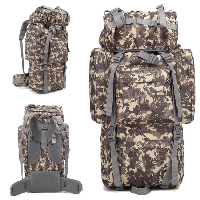 
Best selling oxford fabric waterproof 65L military backpack tactical 
