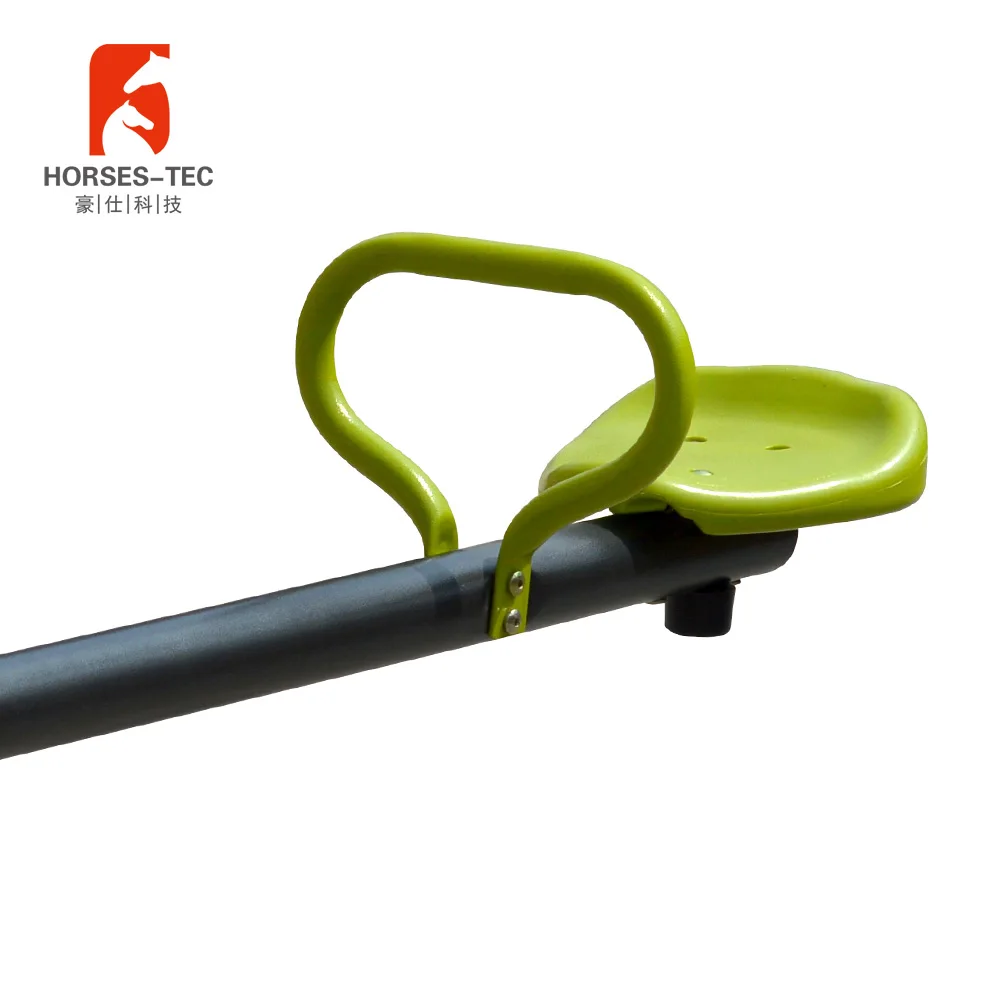 Outdoor Playground Metal Kids Seesaw With Plastic Seat