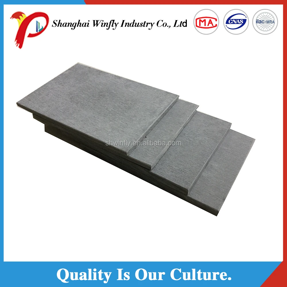 Prefabricated House No Asbestos Exterior Wall Glass Fiber Reinforced Fiber Cement Boards