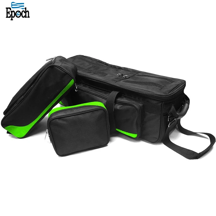 Heavy duty design durable lightweight 1680D plus backpacks for bowling bag with wheels in bulk