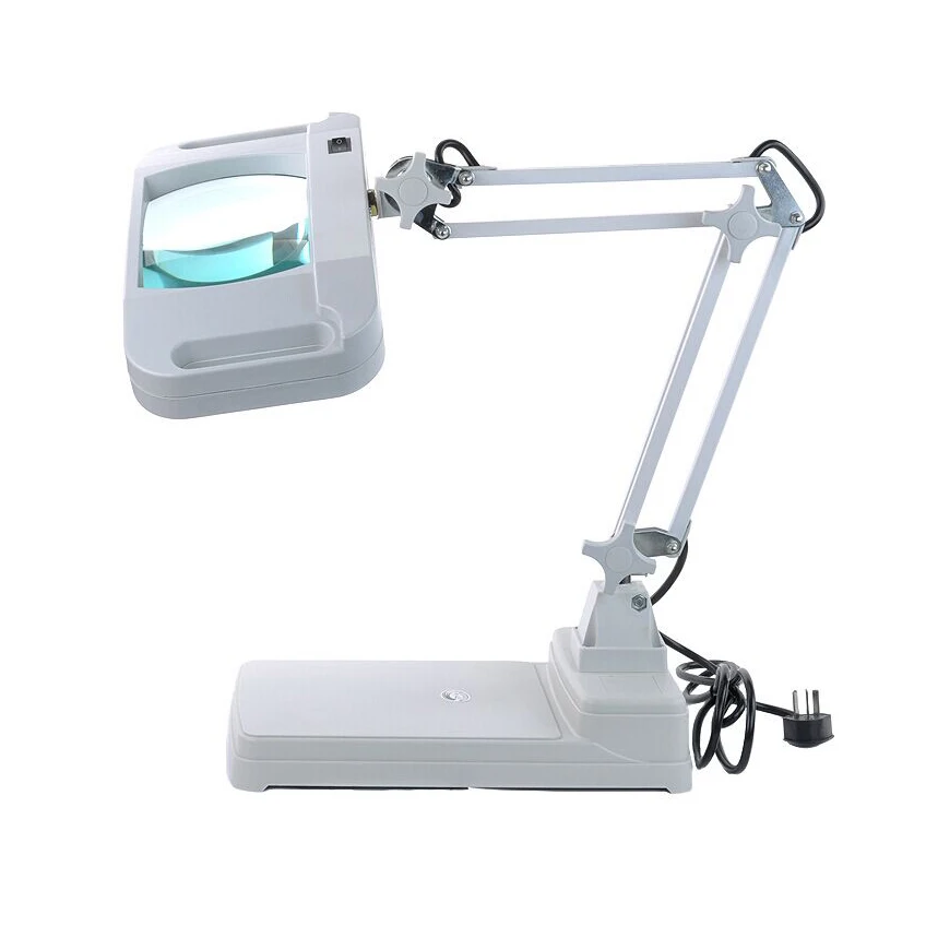 Wholesales FT-86I Tabletop Lamp with Magnifying Glass Magnifier Desk Lamp with Base