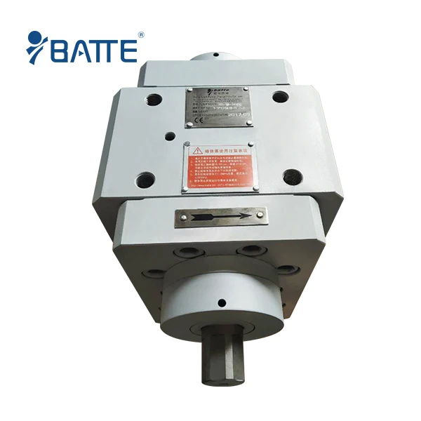 Полиуретановый экструзионный химический Шестеренчатый плавкий насос от производителя