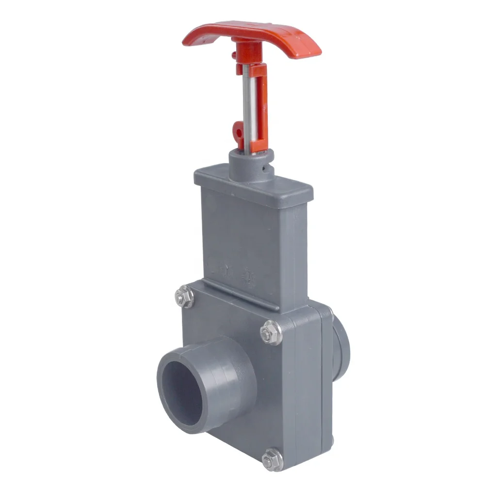 Heavy Duty PVC Gate Valve with Barb Connection