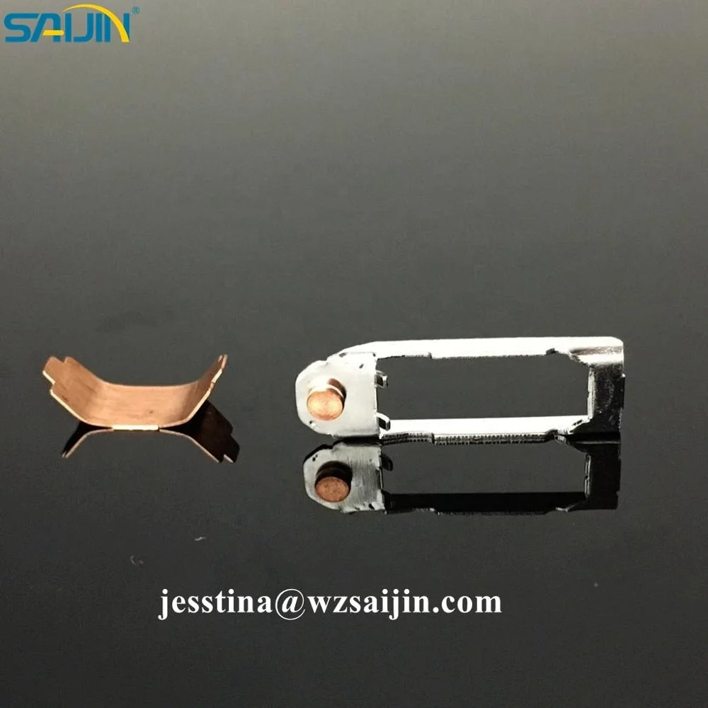 Copper Brass Stamping Part Electrical Balance Bridge Contact for Switch