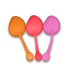 Aixiasia oem kegel weights set silicone kegel balls for women Vagina Tighten Training ben wa ball