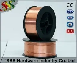 Free Sample Welding Wires Copper Coated Metal Wire for wire collated coil nails