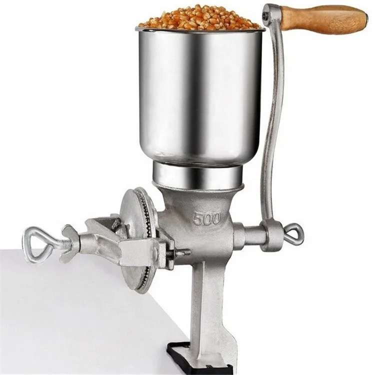 Home used manual grain mill hand corn grinding machine  for hot sale