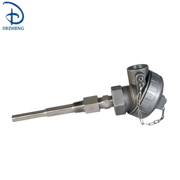 Wear resistant thermocouple for cement factory
