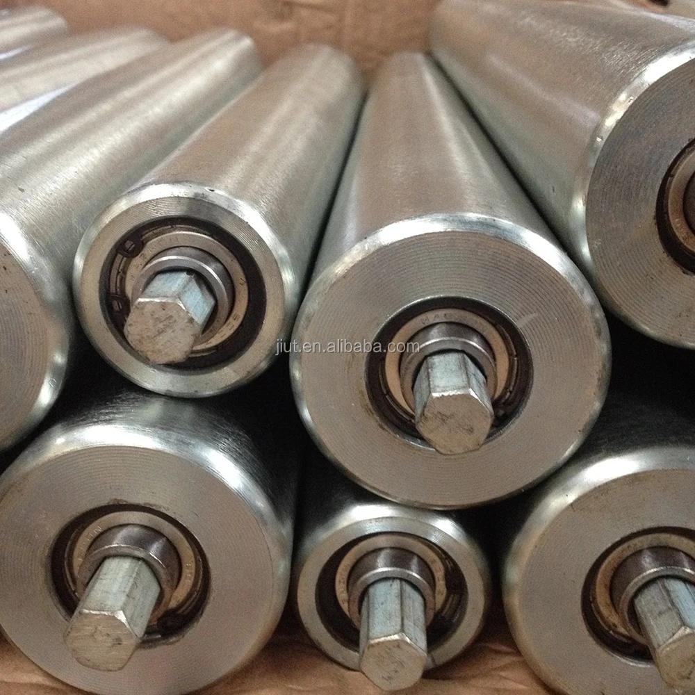 Gravity conveyor roller series