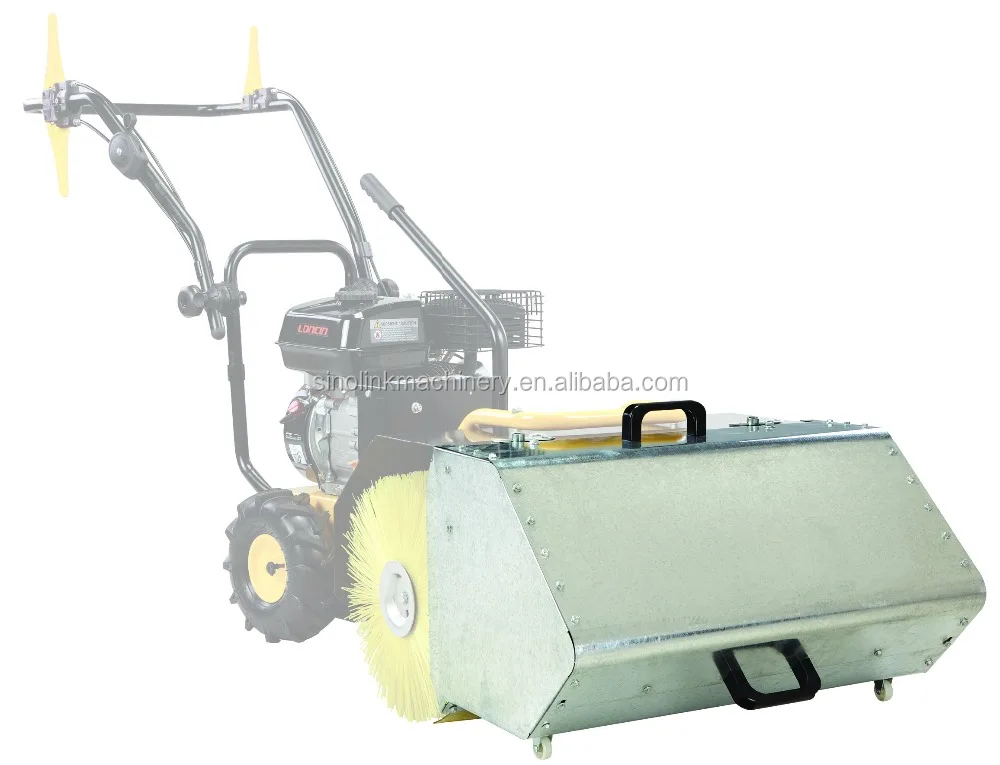 6.5hp бензиновый двигатель мощный дорожный уборочный аппарат с рабочей шириной 600 мм