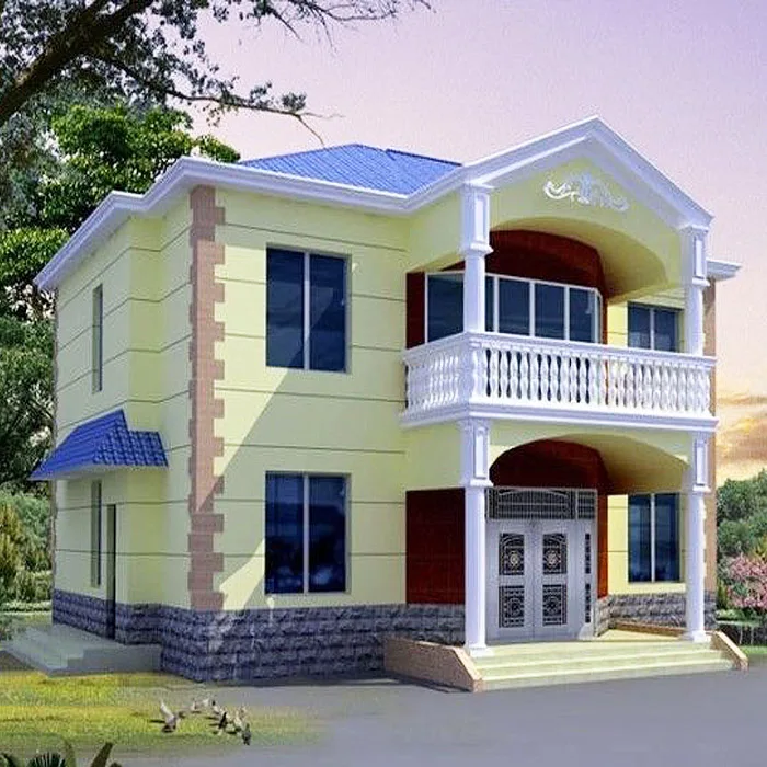 Heat Insulation Prefab Home Beach Bungalows