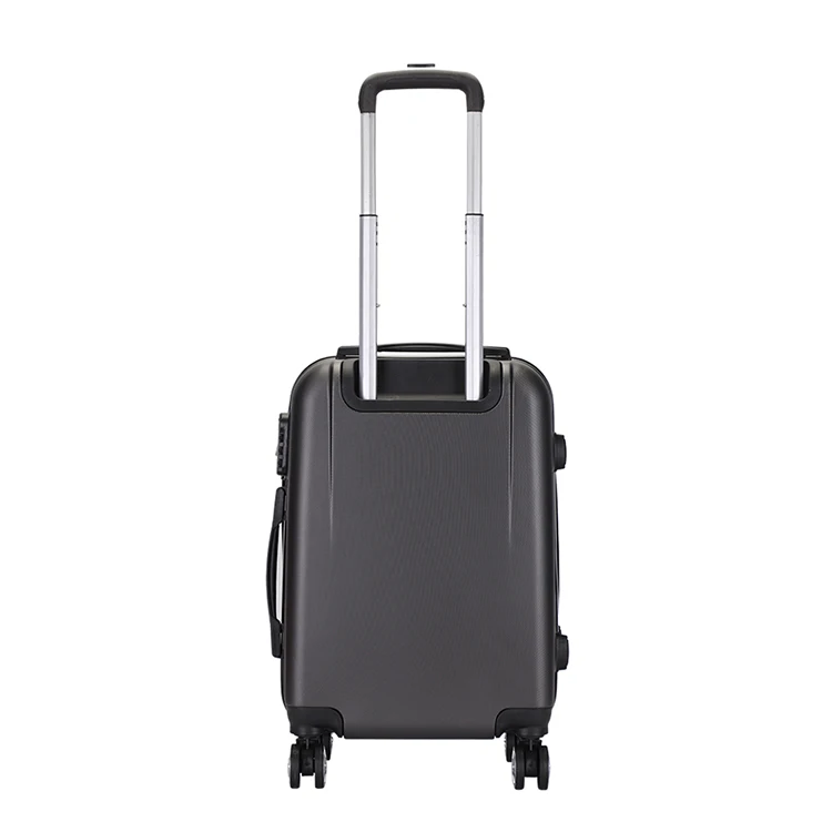 Zipper Abs Pc Cabin Trolley Suitcase Luggage