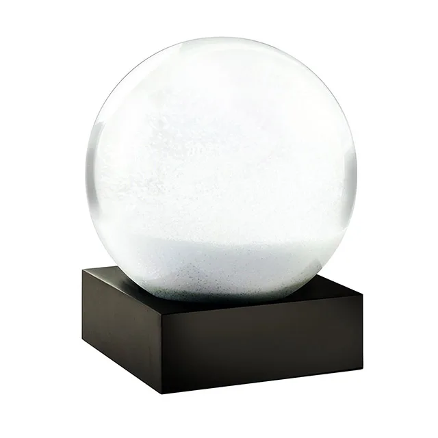 Factory Price Custom High Quality Decorative Souvenir Empty Resin Snow Globe Wholesale