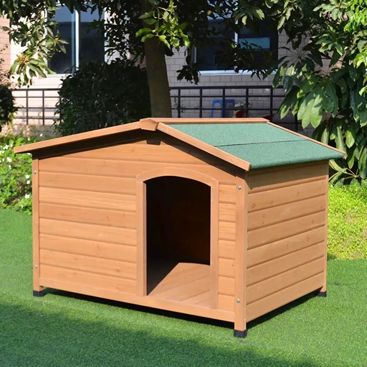 Custom collins Pine wooden pet dog house outdoor cat house