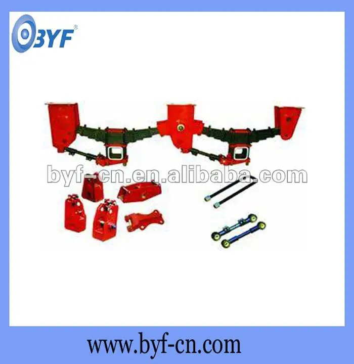 American trailer Mechanical suspension