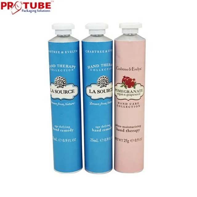 Hot selling D25mm 25ml 30ml Octagonal cap pure aluminum tube packaging hand cream metal tube aluminum collapsible tube