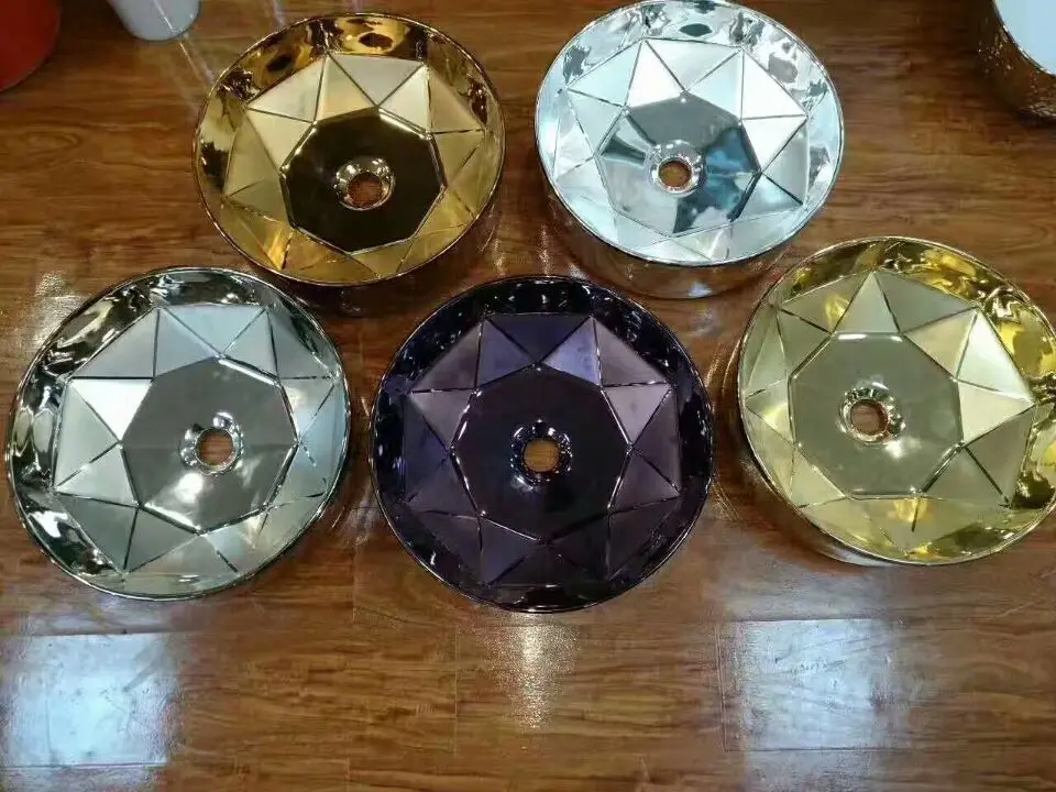 sanitary ware wc toilet Manufacturer bathroom accessories Silver sink Rose Gold wash basin