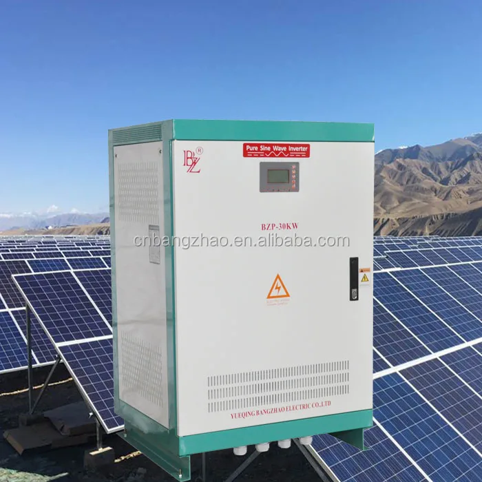solar inverter 30kw DC TO AC Pure sine wave inverter 50hz 60hz frequency power converter