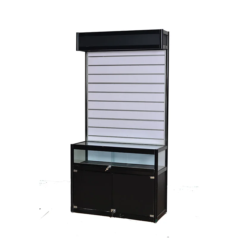 dustproof household glass display cabinet Lego anime model showcase