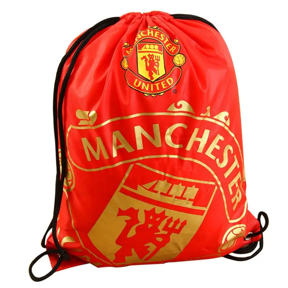 Высококачественный мужской рюкзак на шнурке для спортзала с локкой Мадрид, эмблемой футбольного клуба «Ливерпуль»