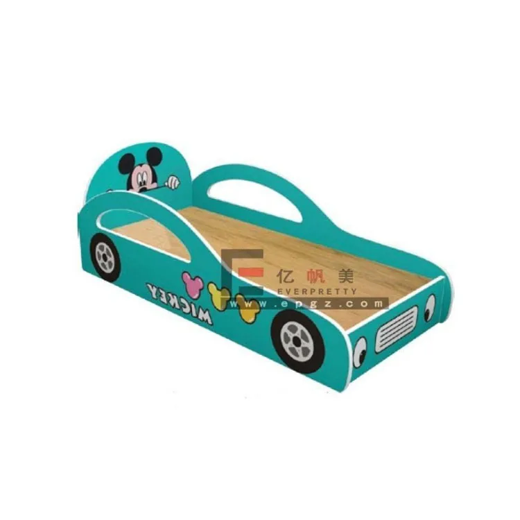 Modern children bed design kids car bed baby cot wooden school bed stacking
