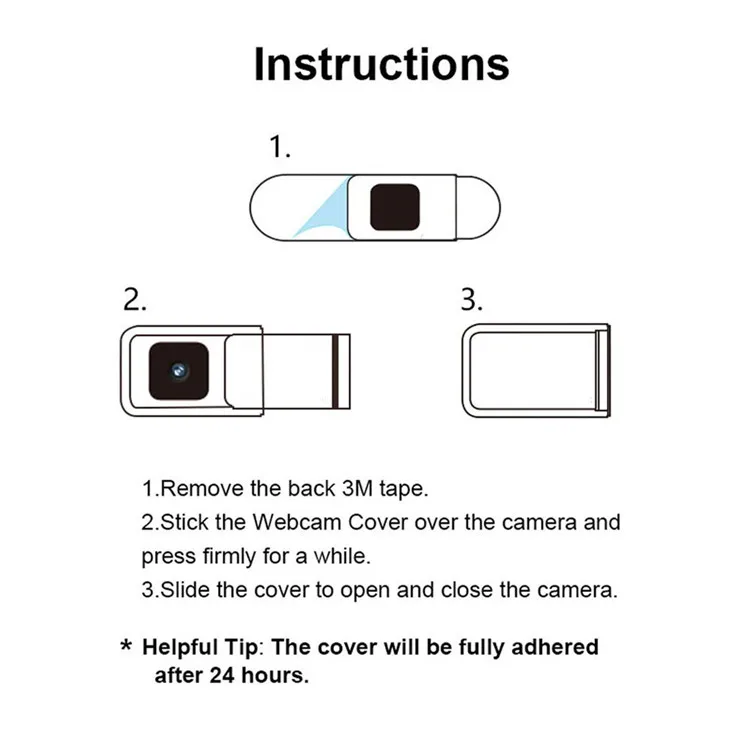 Hot Selling Metal Webcam Privacy Cover for Laptop Tablet ipad iPhone