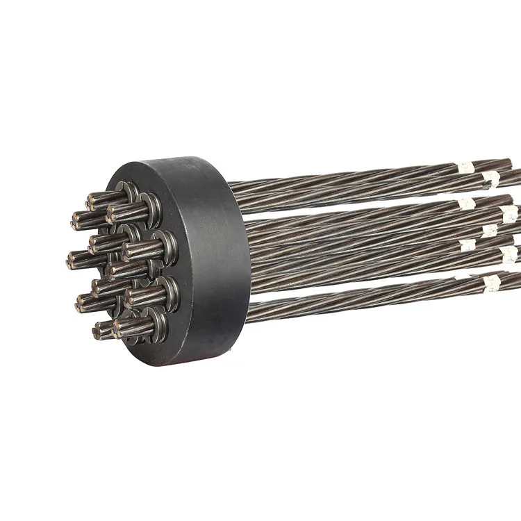 OEM Factory Supply Prestressed Concrete Wedge Strand Anchor Round Anchorage for Building Materials