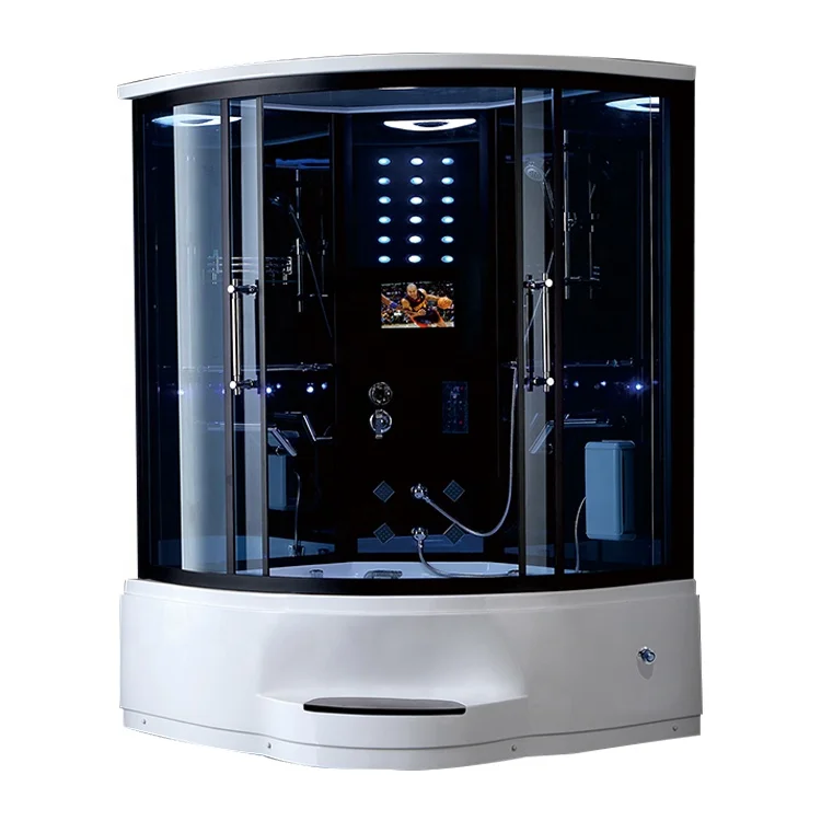  steam room acrylic complete hydro massage corner luxury bath shower cabin