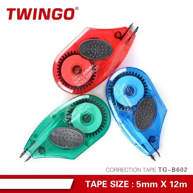 Cheap Stationery Tape Runner Student Plastic Correction Tape Yellow