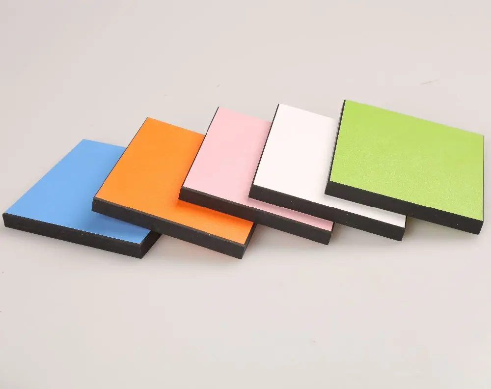 
1220mm*2440mm Solid color high pressure laminate environmental friendly HPL panels 